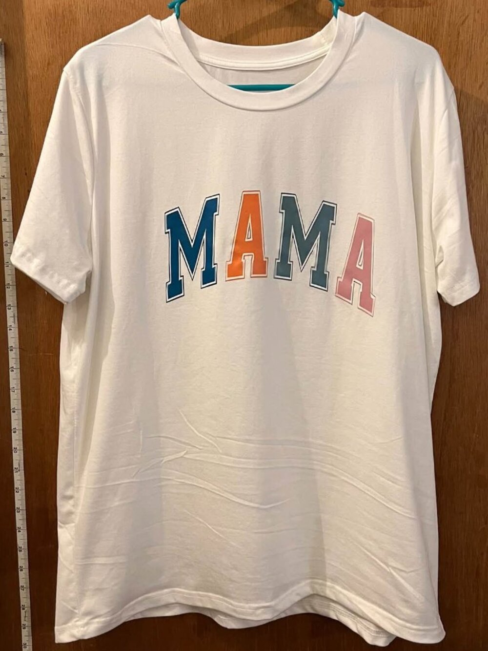🐻Size XL - White Short Sleeve "Mama" T-Shirt